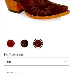 Ariat Dixon Bootie size 7 (Brown)